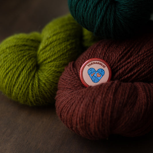 Badges to Earn: Yarnaholic, Brioche Bravery, and Beach Knitter