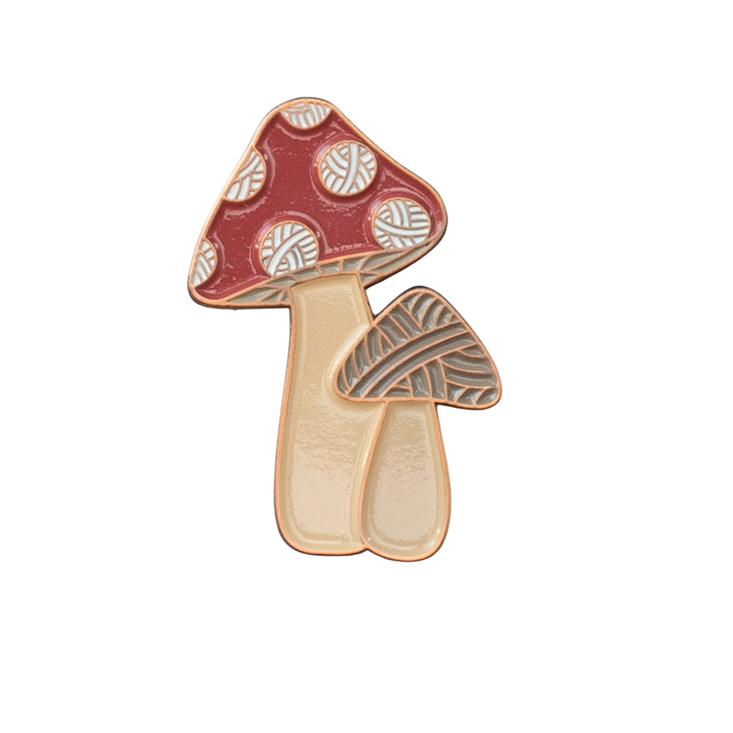 Mushroom Enamel Pin