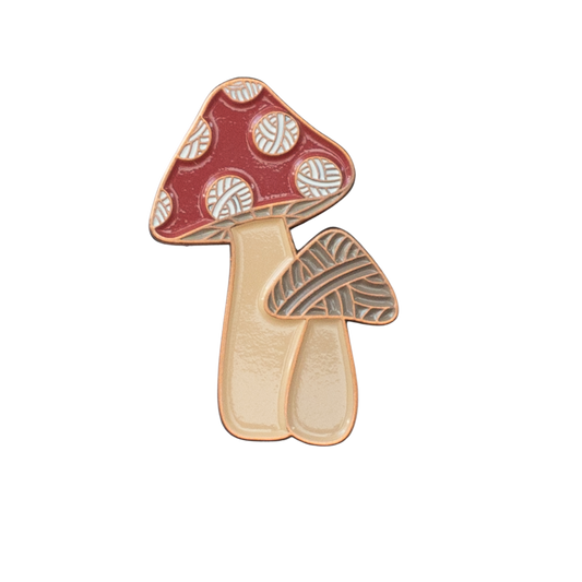 Mushroom Enamel Pin