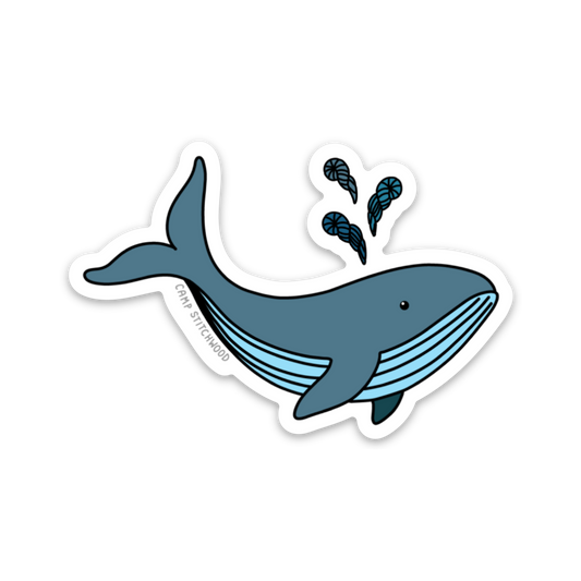 Whale Sticker