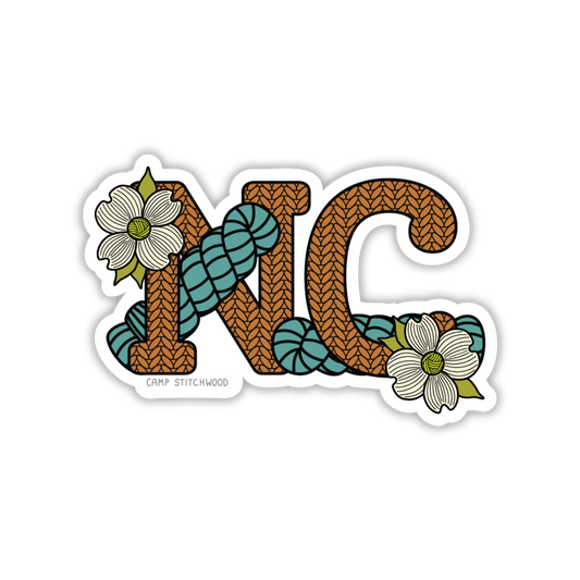 North Carolina State Sticker