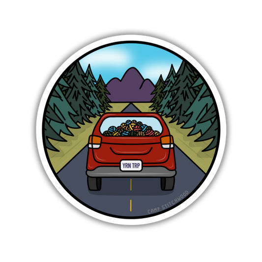 Yarn Trip Sticker