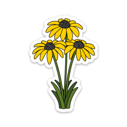 Black Eyed Susan Sticker