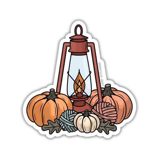 Fall Lantern Sticker
