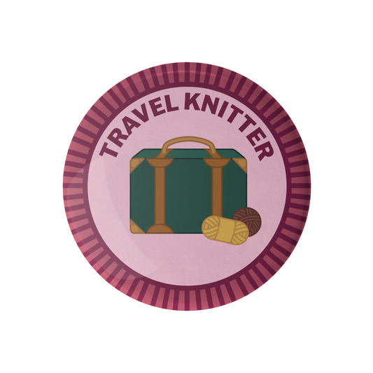 Travel Knitter Merit Badge