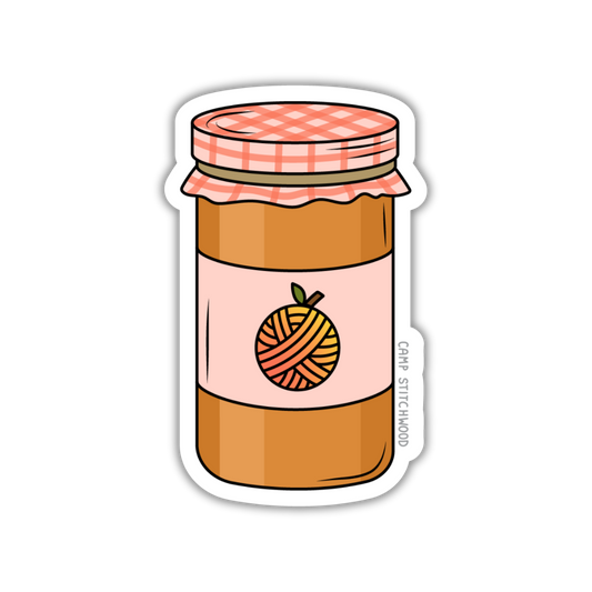 Peach Preserves Sticker