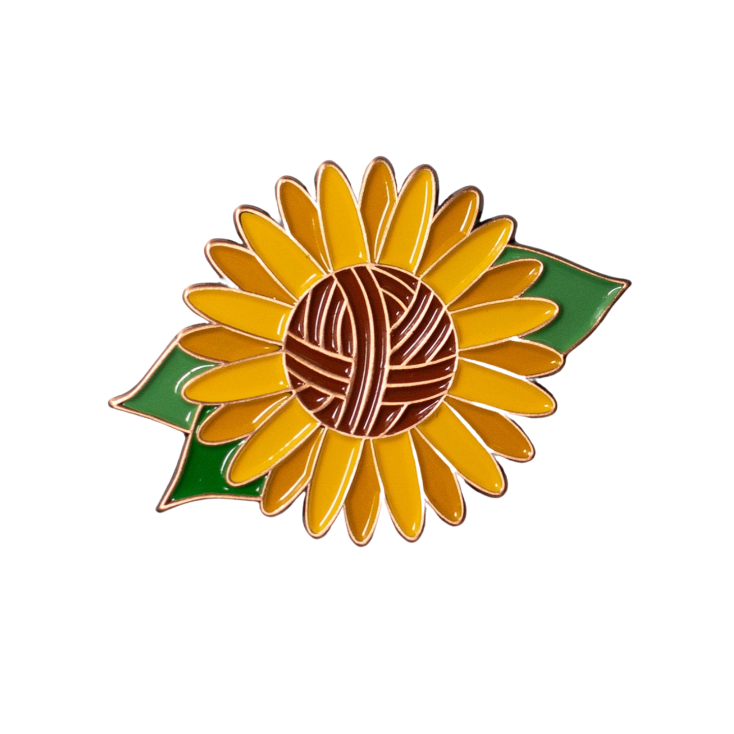 Sunflower Enamel Pin