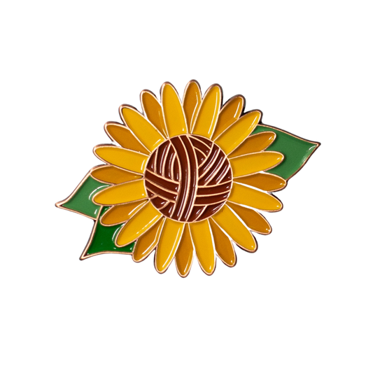 Sunflower Enamel Pin