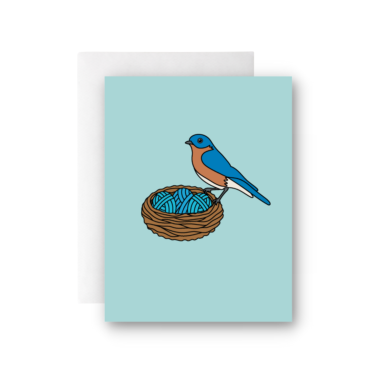 Bluebird Notecard