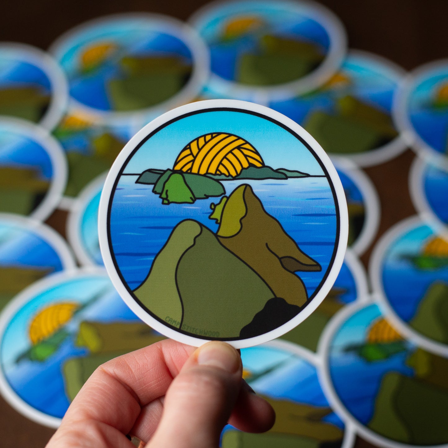 Channel Islands Knitional Park Sticker