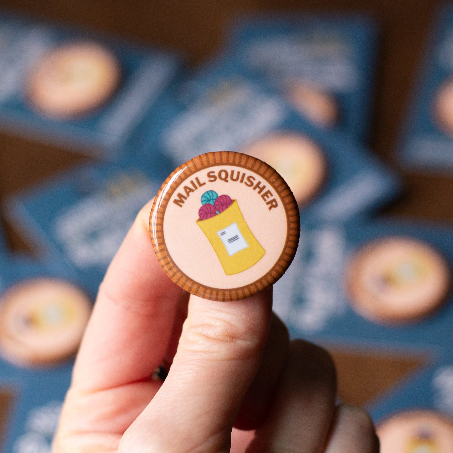 Mail Squisher Merit Badge