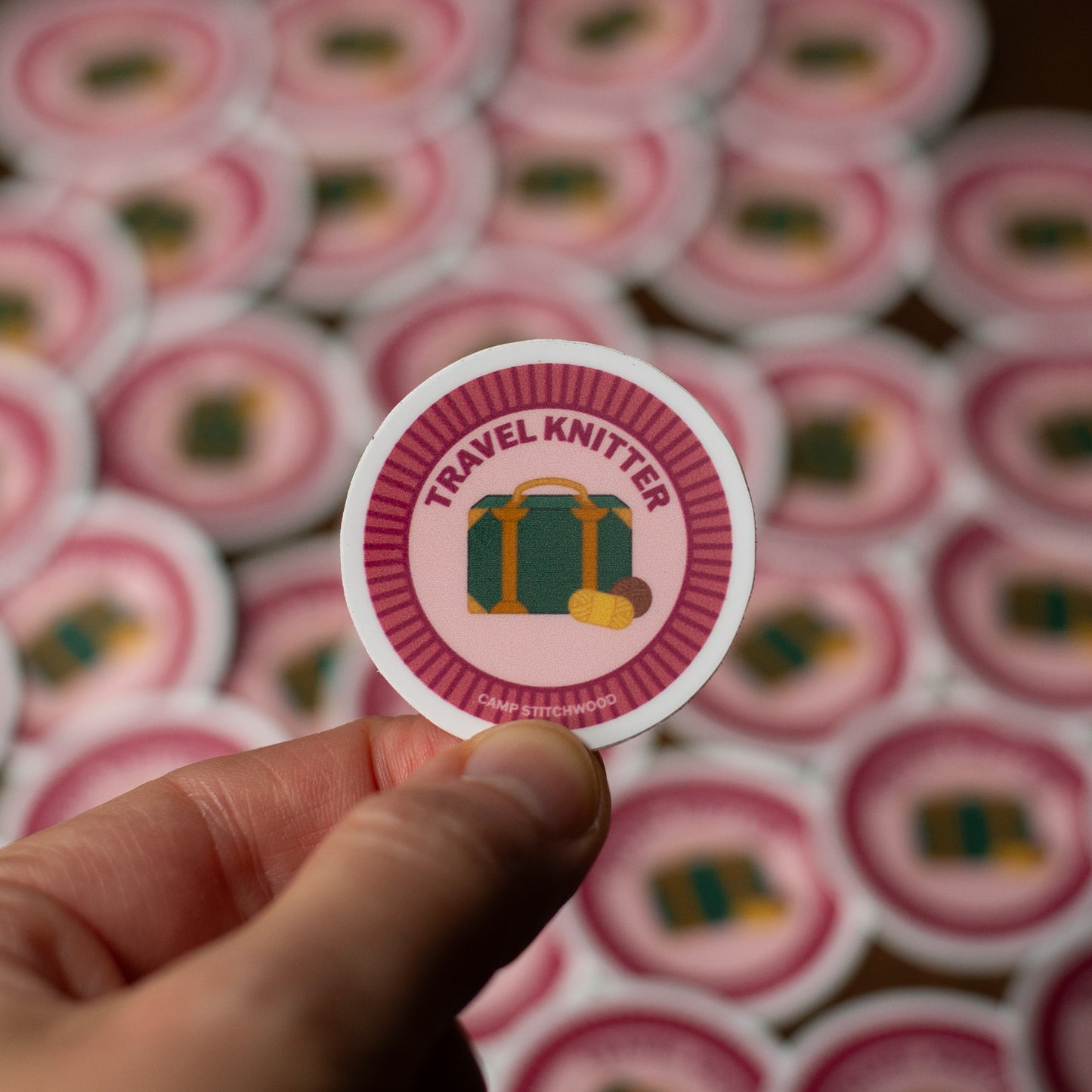 Travel Knitter Merit Badge