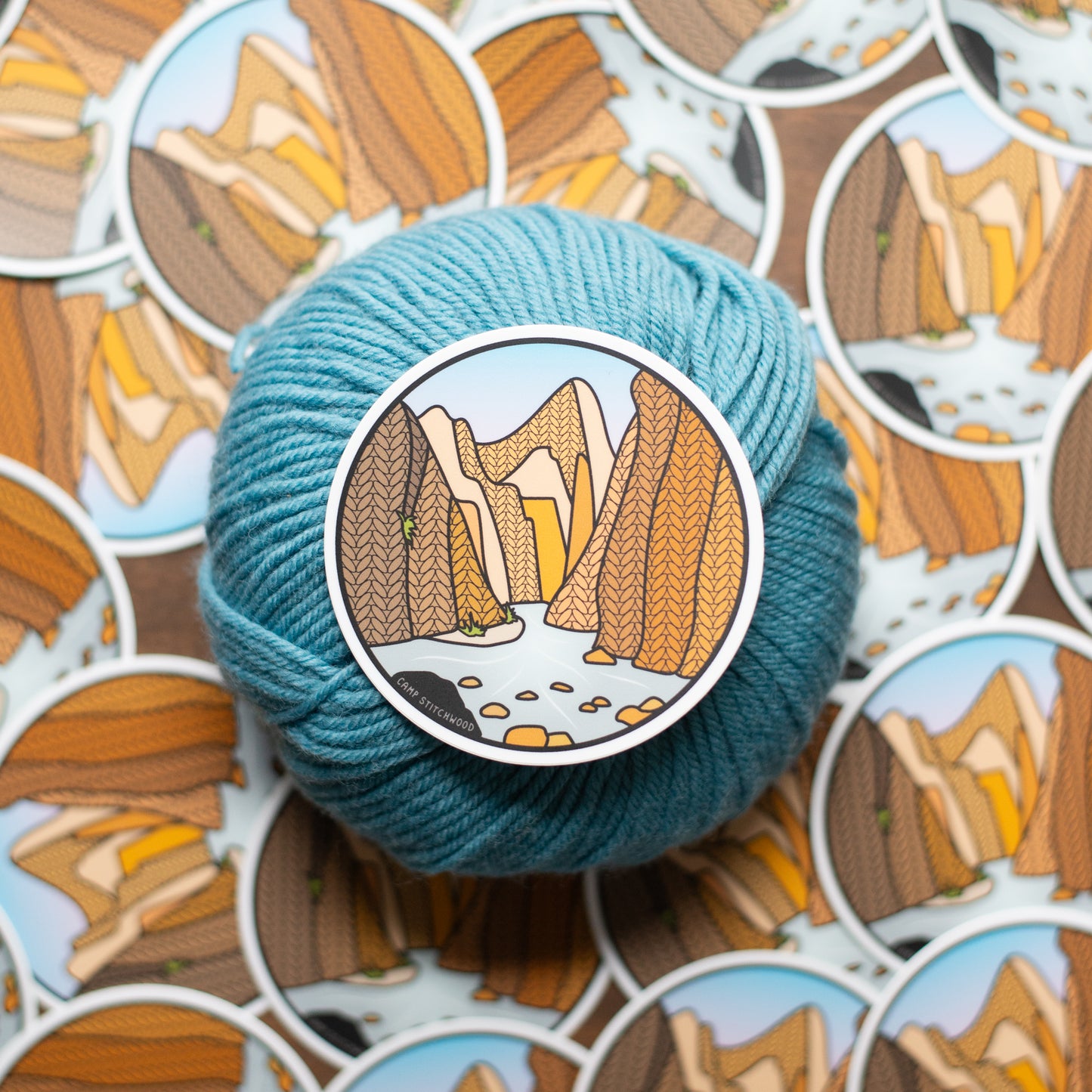 Zion Knitional Park Sticker