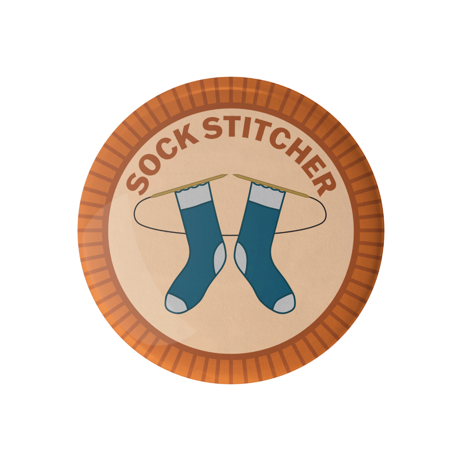 Sock Stitcher Merit Badge