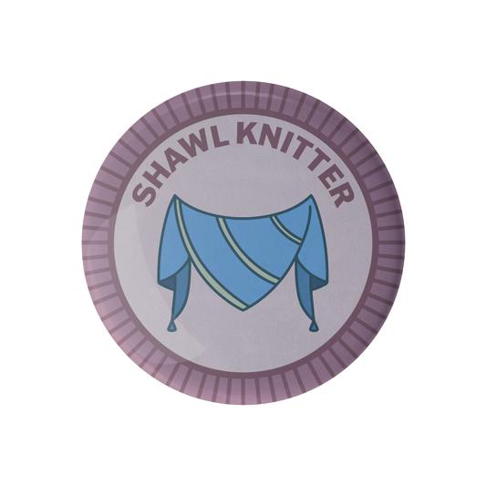 Shawl Knitter Merit Badge