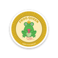 Frog Queen Merit Badge Sticker