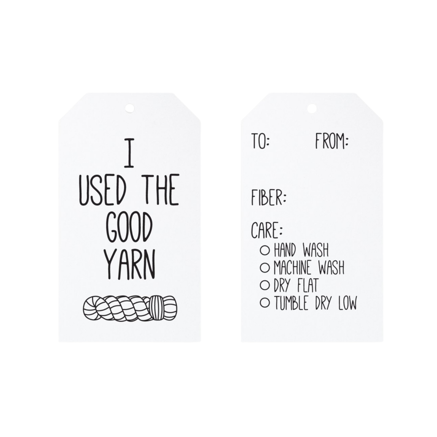 The Good Yarn Tags