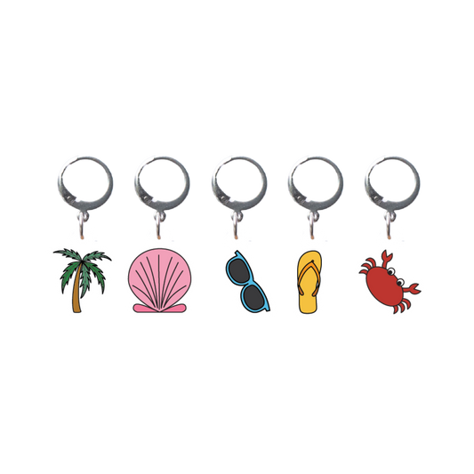 Beach Stitch Marker Set