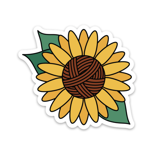 Sunflower Sticker
