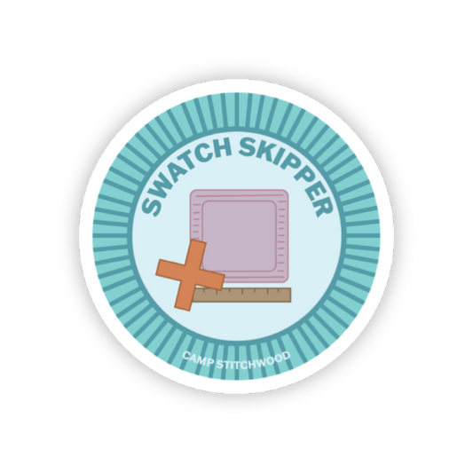 Swatch Skipper Merit Badge Sticker