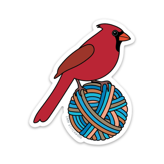 Cardinal Sticker