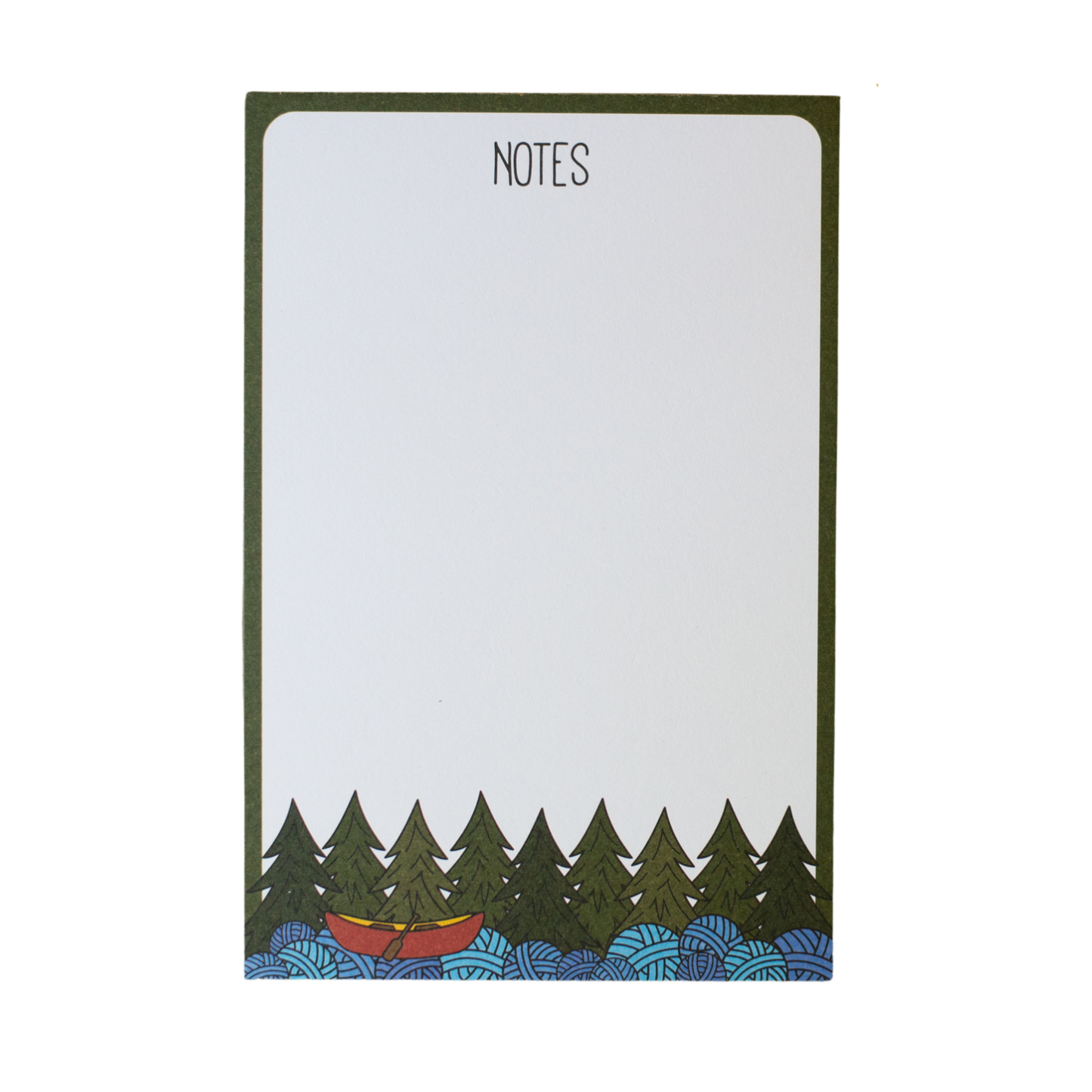 Canoeing Notepad
