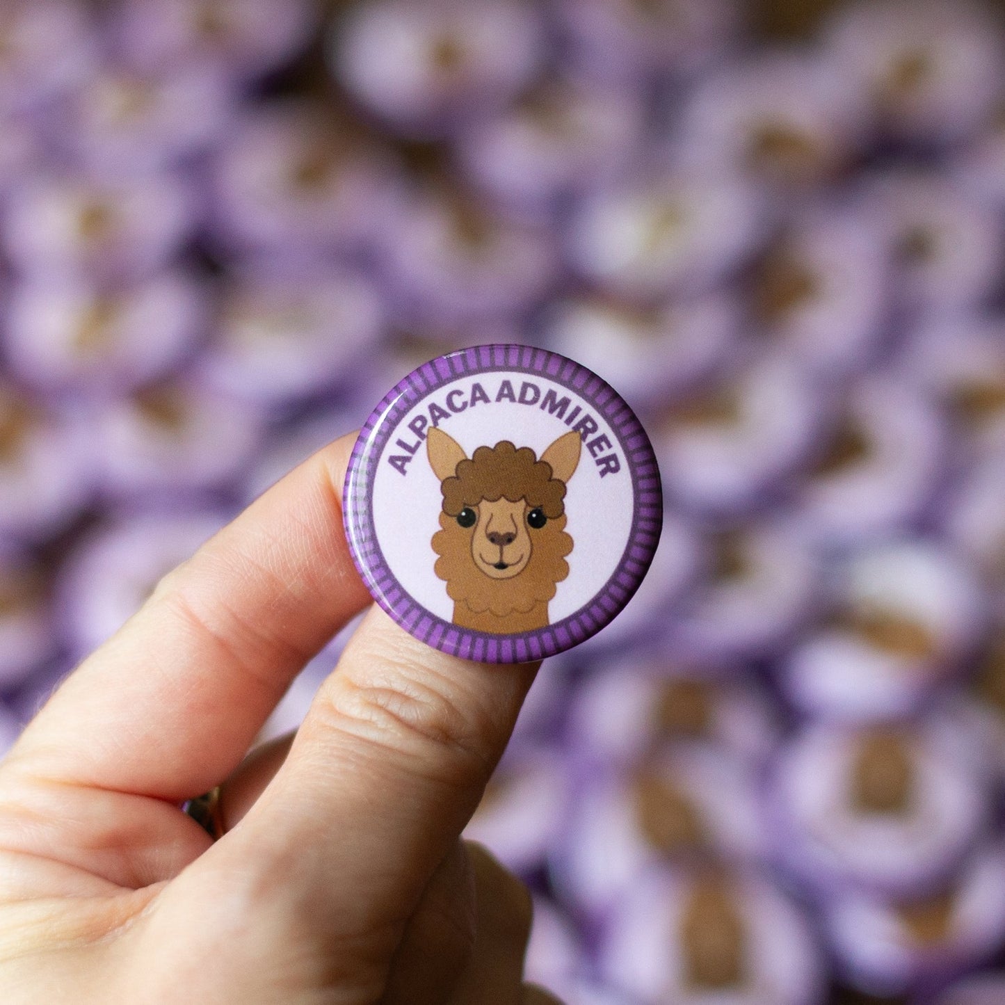 Alpaca Admirer Merit Badge