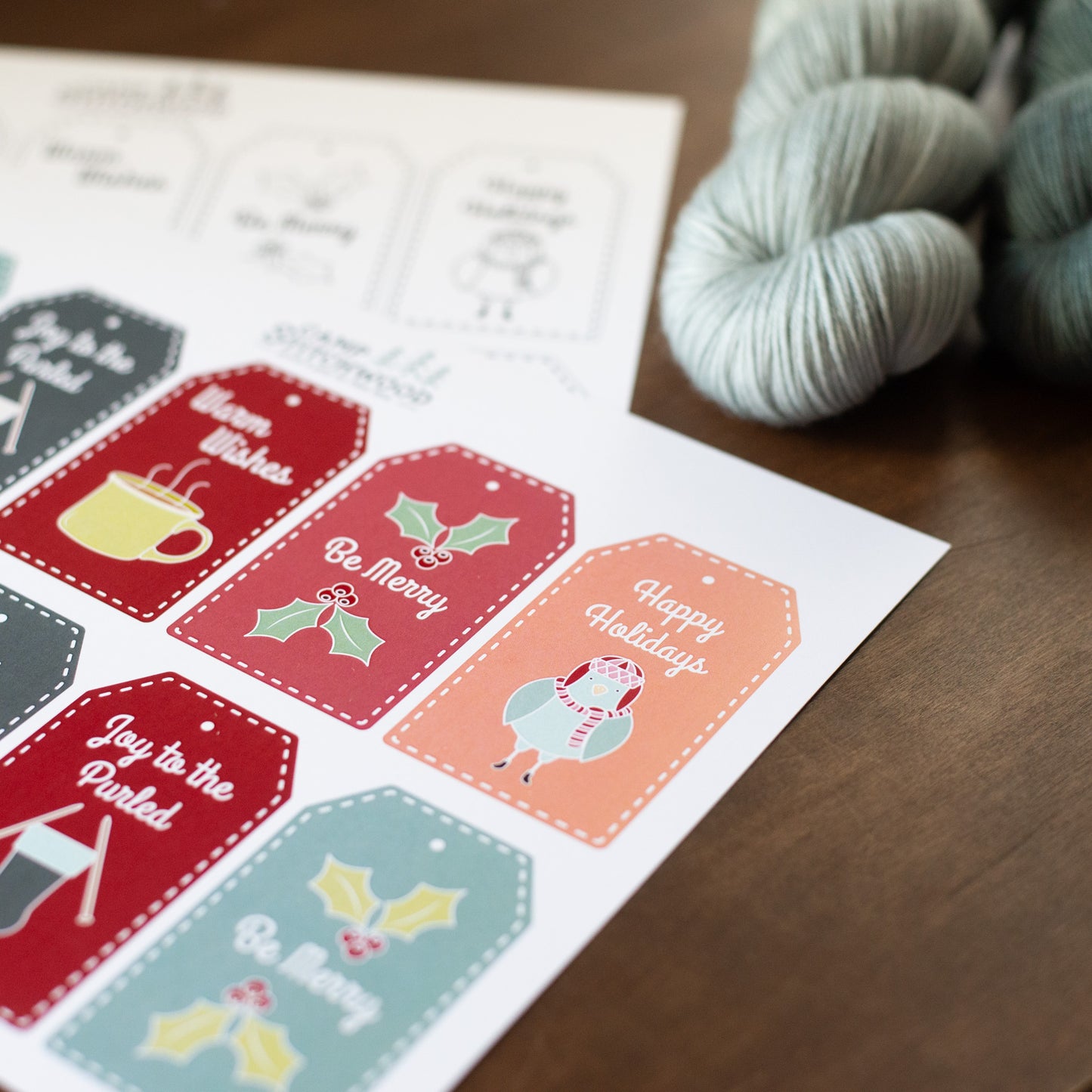 Printable Holiday Gift Tags