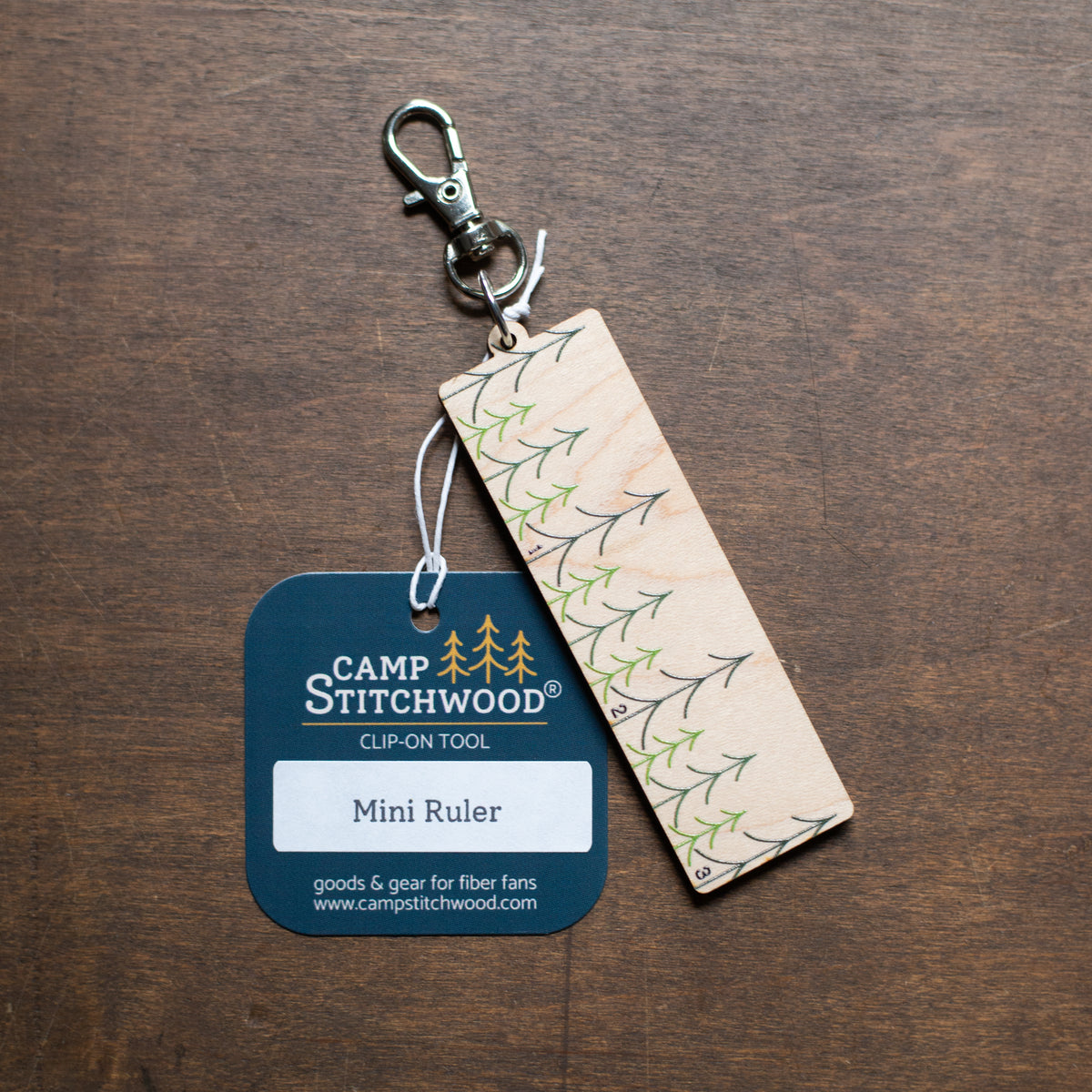 Tree Line Mini Ruler