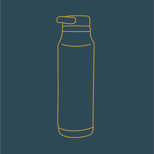 Seconds Purl Scouts Water Bottle