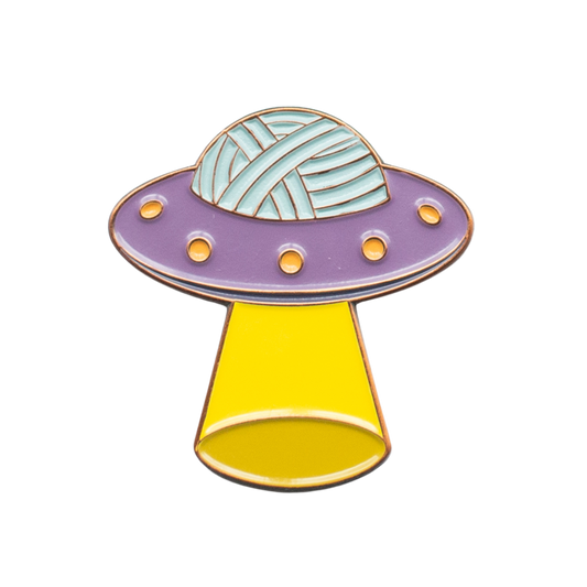 UFO Enamel Pin
