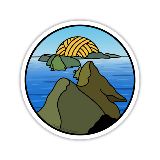 Channel Islands Knitional Park Sticker