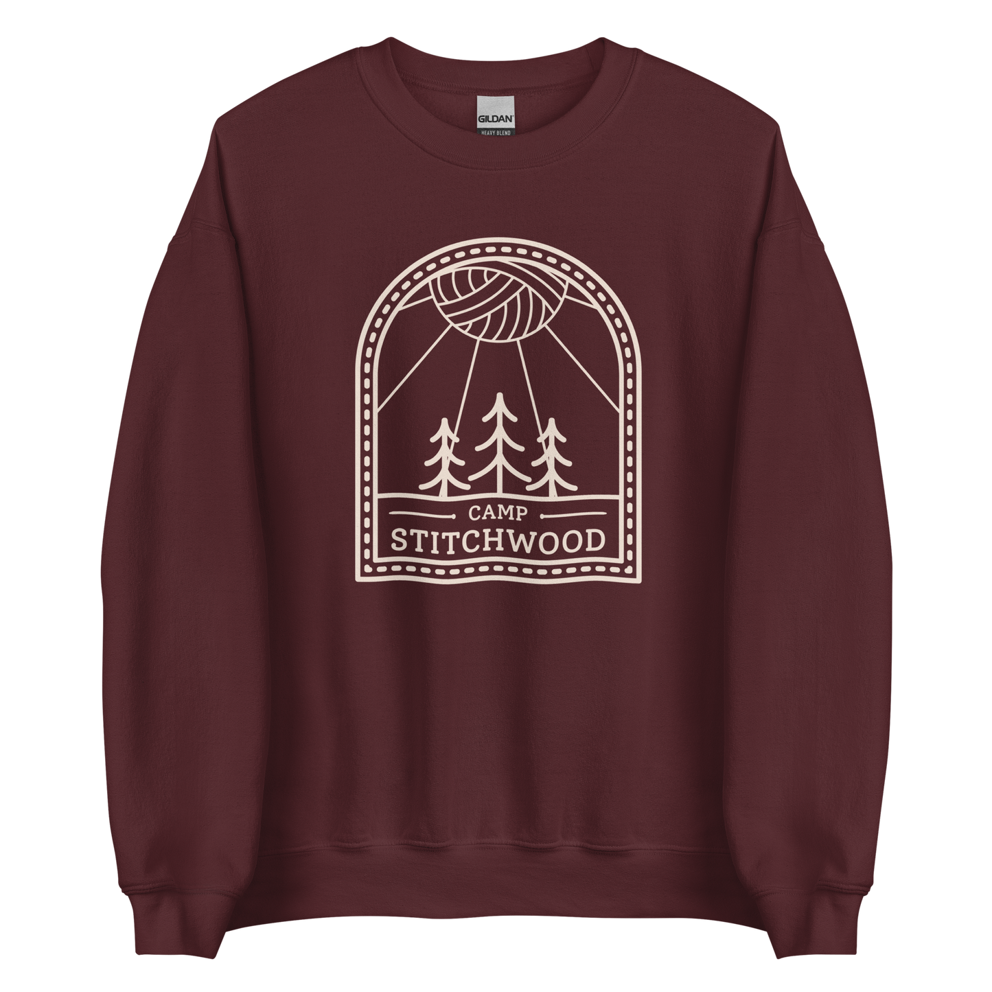 Camp Stitchwood Tall Logo Sweatshirt