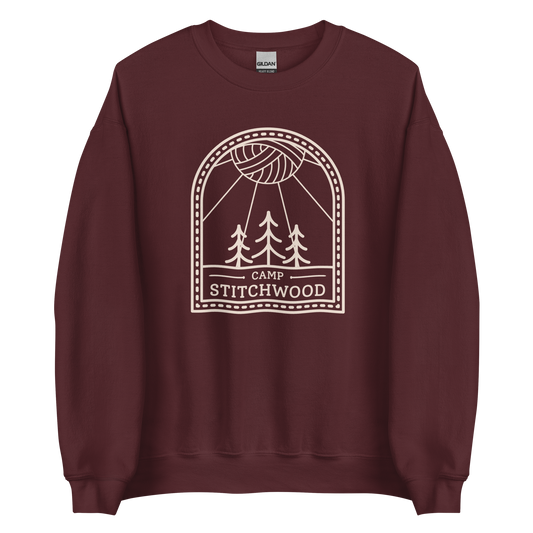 Camp Stitchwood Tall Logo Sweatshirt