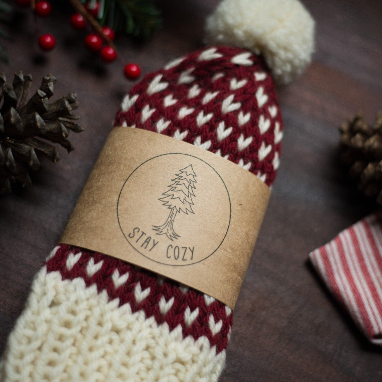 Cozy Pine Gift Band