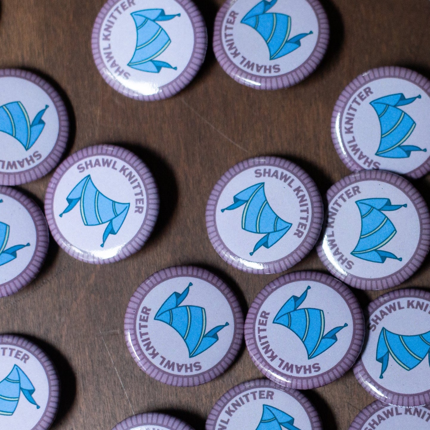 Shawl Knitter Purl Scout Merit Badge