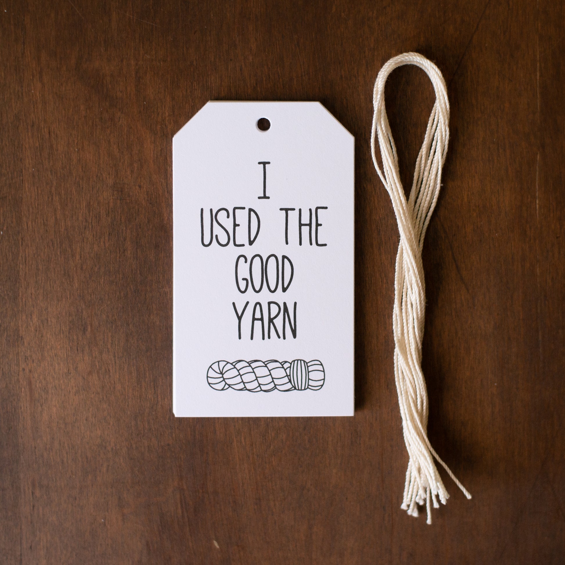 The Good Yarn Gift Tags for Makers