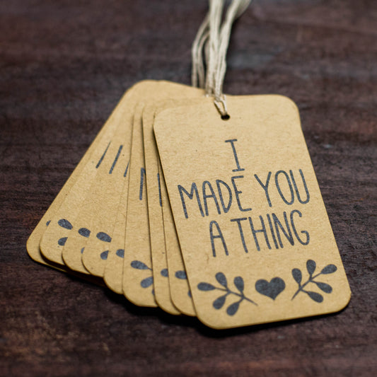 Mush-Free Gift Tags for Snarky Crafters and Makers