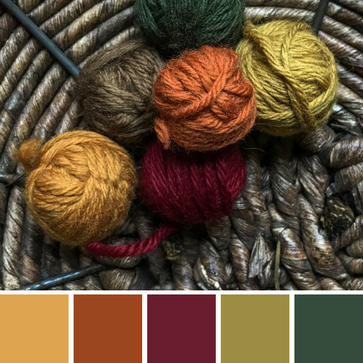 Color Scheme:  Fall Leaves