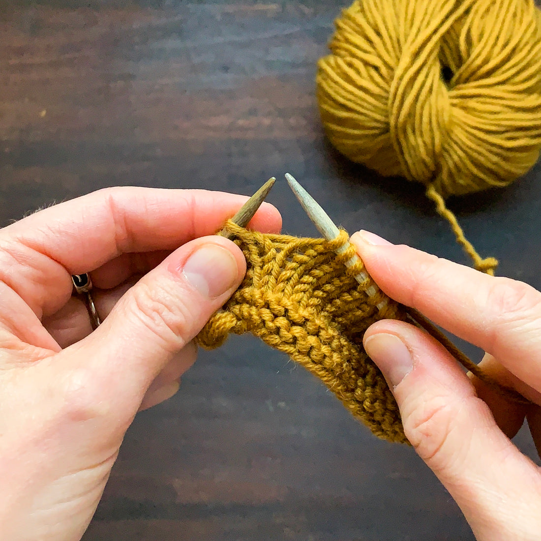 Two Ways to Increase Knitting Stitches