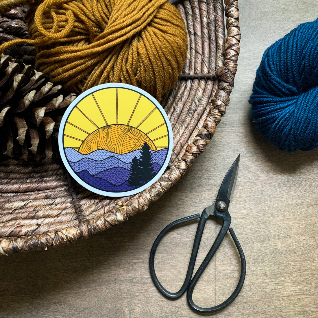 Color Scheme:  Knitted Mountains