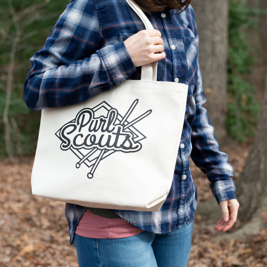 The Purl Scouts Tote Bag