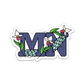 Minnesota State Fiber Sticker