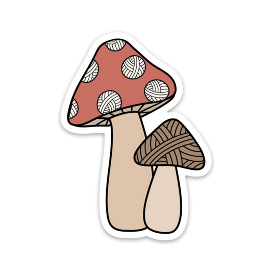 Mushroom Sticker