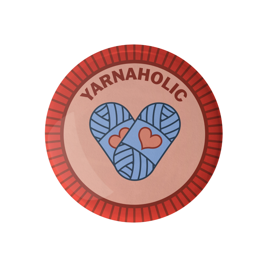 Yarnaholic Merit Badge