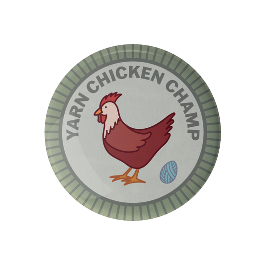 Yarn Chicken Merit Badge