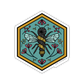 Hexagon Bee Sticker
