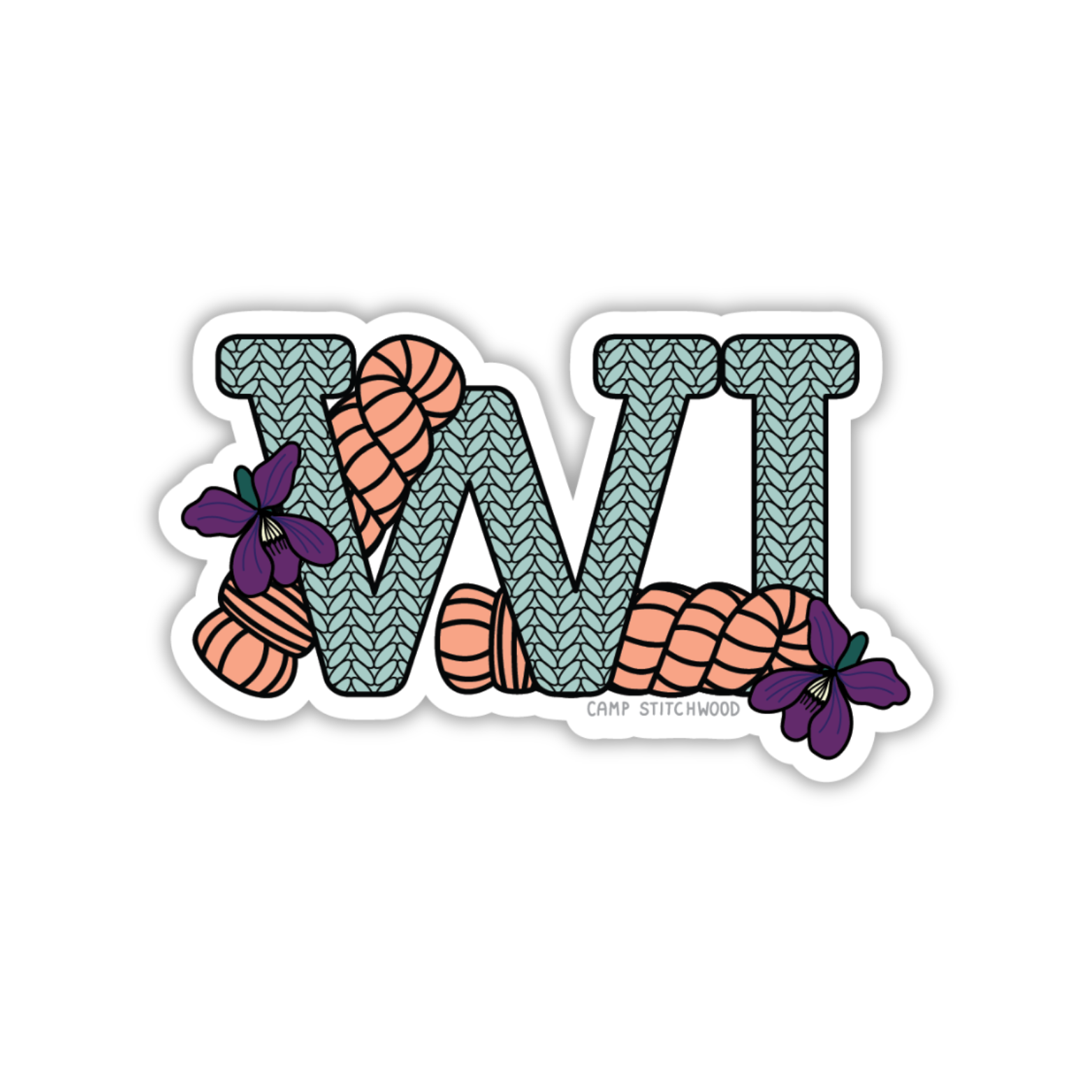 Wisconsin State Sticker