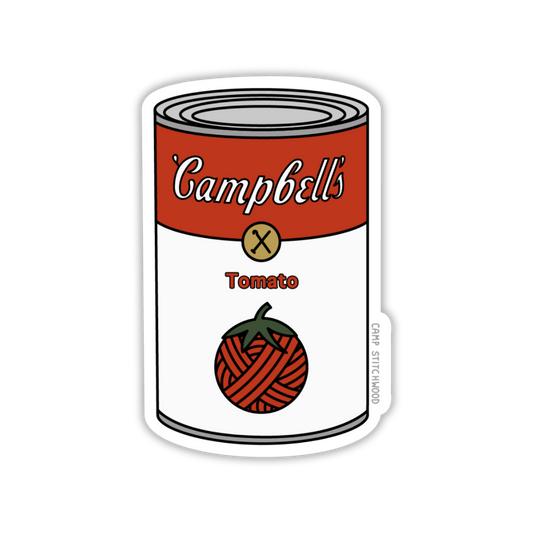 Soup Can Sticker