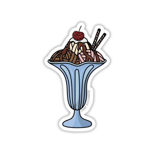 Cherry Sundae Sticker